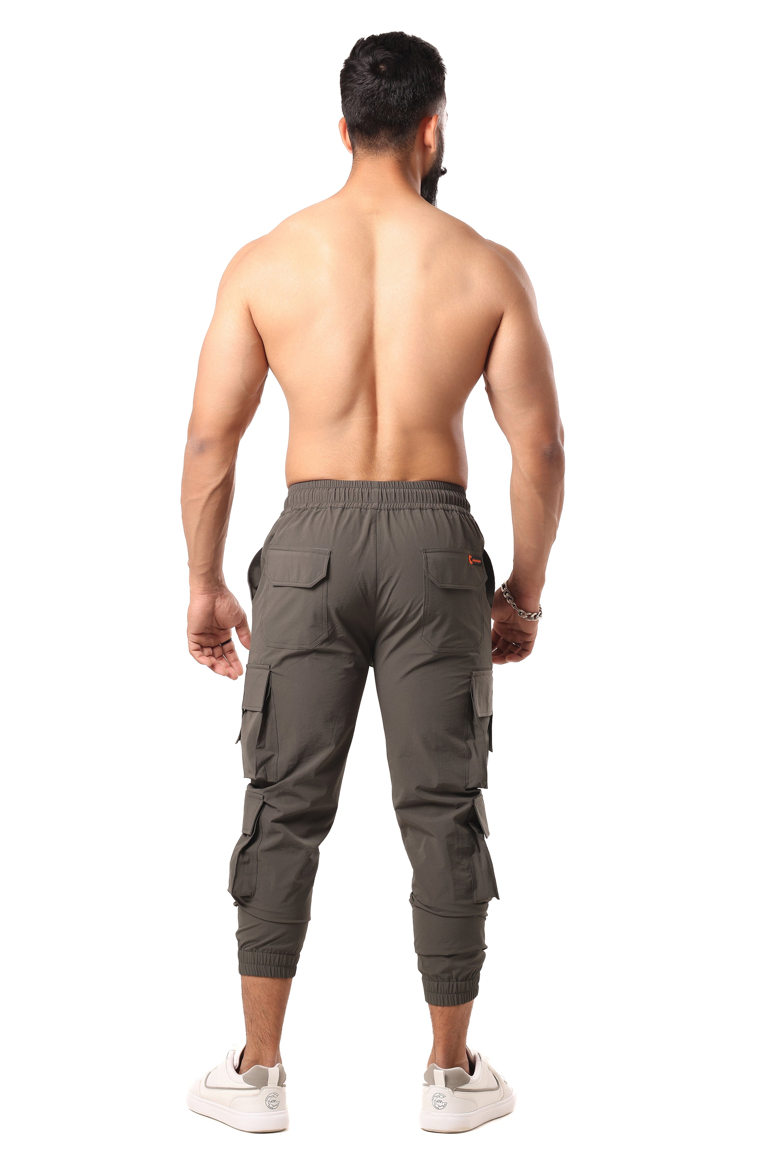 Octa Pocket Slim Fit Cargo (Grey)