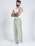 StrideX Loose Fit Track Pants (Cannoli Cream)