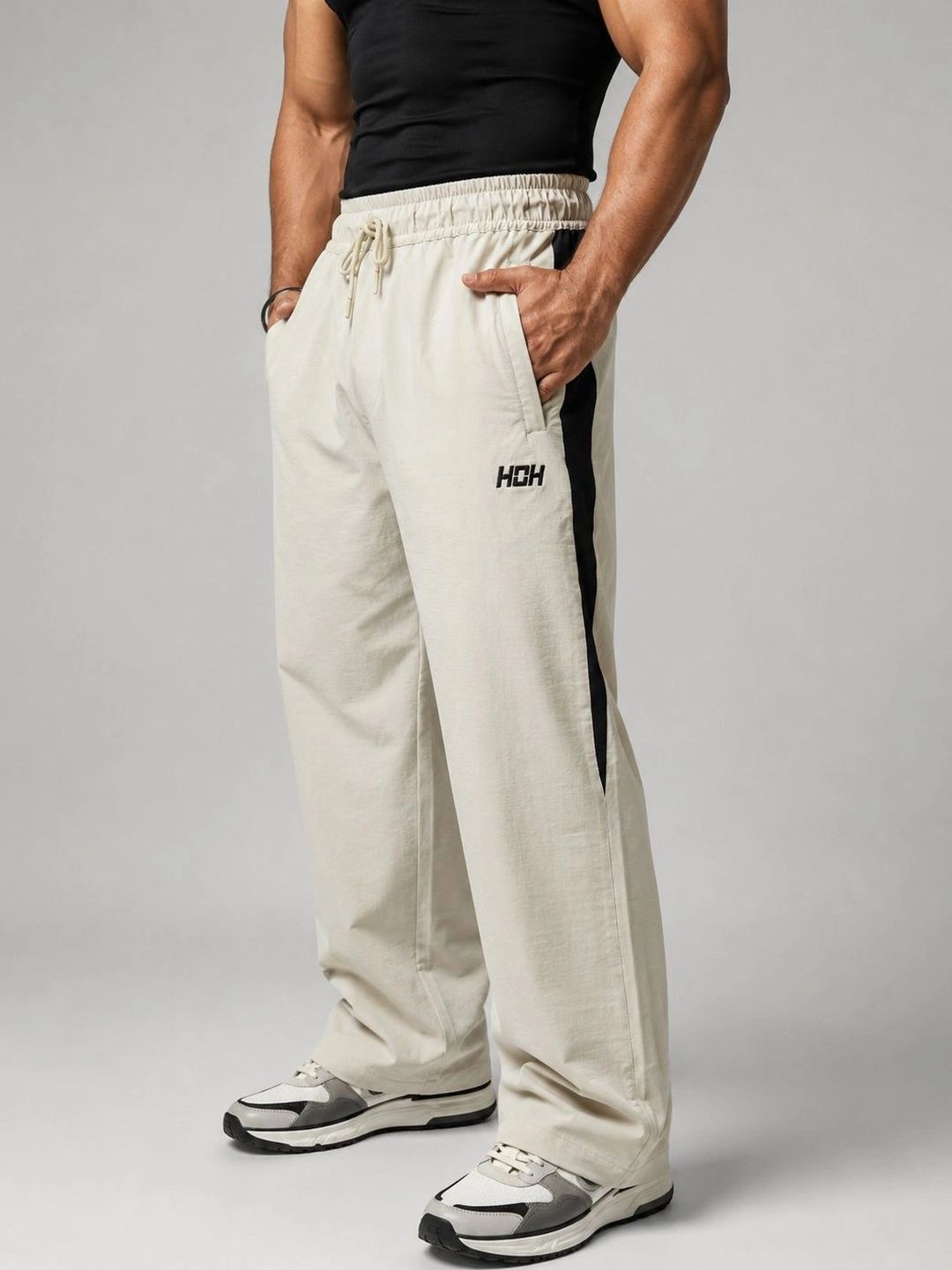 Vector Loose Fit Track Pants (Cannoli Cream)