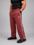 StrideX Loose Fit Track Pants (Brick Red)