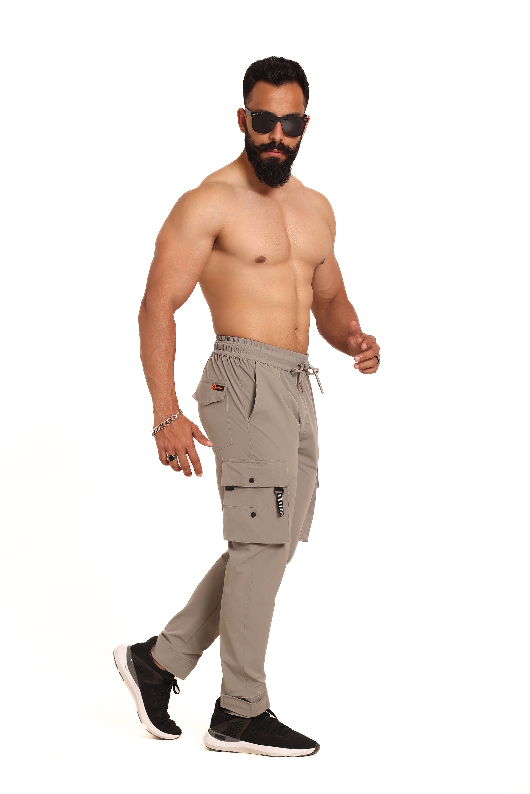 Unstoppable Slim Fit Cargo (Light Grey)