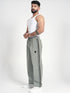 StrideX Loose Fit Track Pants (Light Grey)