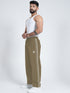 StrideX Loose Fit Track Pants (Mocha Mousse)