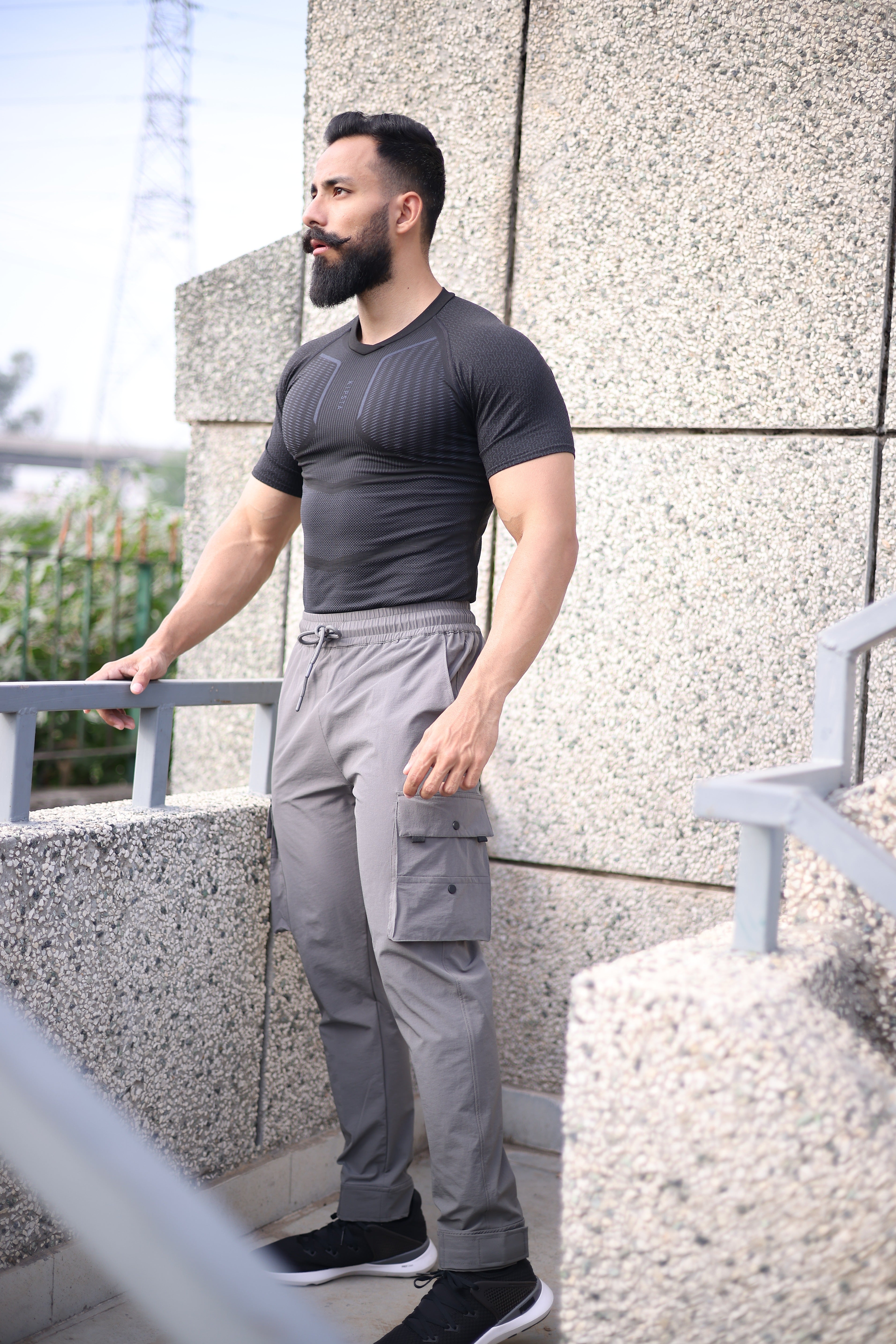 Unstoppable Slim Fit Cargo (Grey)