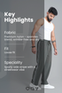 StrideX Loose Fit Track Pants (Forest)