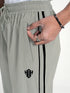 StrideX Loose Fit Track Pants (Light Grey)