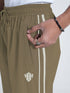StrideX Loose Fit Track Pants (Mocha Mousse)