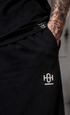 Cockroach Streetwear Loose Fit Track Pants (Black)