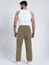 StrideX Loose Fit Track Pants (Mocha Mousse)