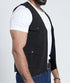 Utility Cargo Open-Front Jacket (Black)