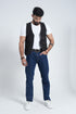 Utility Cargo Open-Front Jacket (Black)