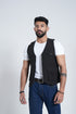 Utility Cargo Open-Front Jacket (Black)
