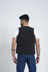 Utility Cargo Open-Front Jacket (Black)