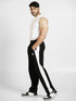 PowerX Men Mid-Rise Track Pants  (Black)