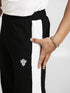PowerX Men Mid-Rise Track Pants  (Black)