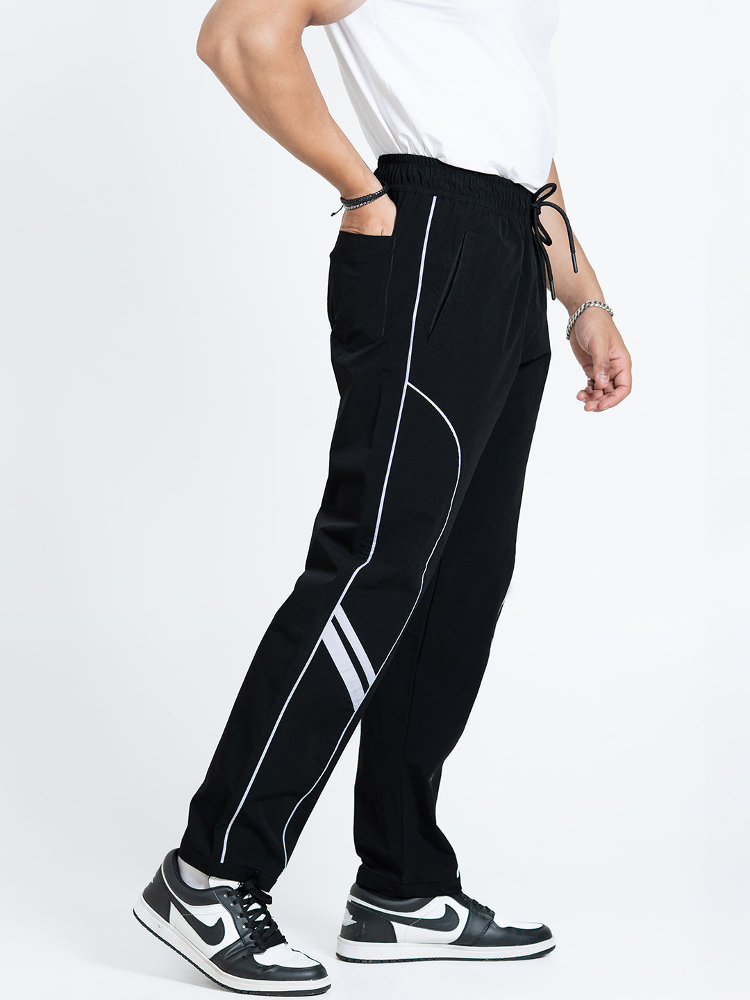 Momentum Relaxed Fit Track Pants (Black)