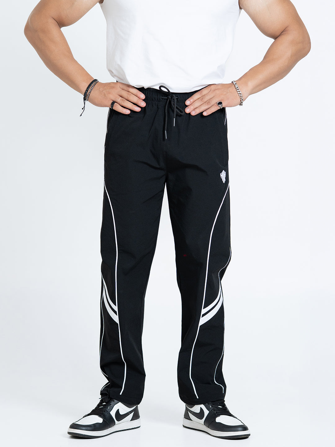 Momentum Relaxed Fit Track Pants (Black)