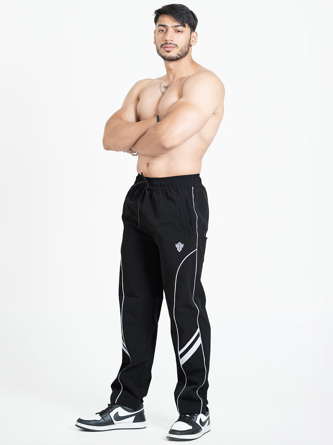 Momentum Relaxed Fit Track Pants (Black)
