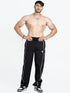 LimitLess Loose Fit Track Pants (Black)