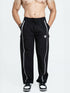 LimitLess Loose Fit Track Pants (Black)