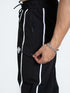 LimitLess Loose Fit Track Pants (Black)