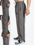 LimitLess Loose Fit Track Pants (Grey)