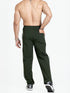 StrideX Loose Fit Track Pants (Olive)