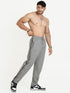 StrideX Loose Fit Track Pants (Light Grey)