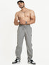 StrideX Loose Fit Track Pants (Light Grey)