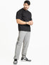StrideX Loose Fit Track Pants (Light Grey)