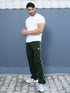 StrideX Loose Fit Track Pants (Olive)