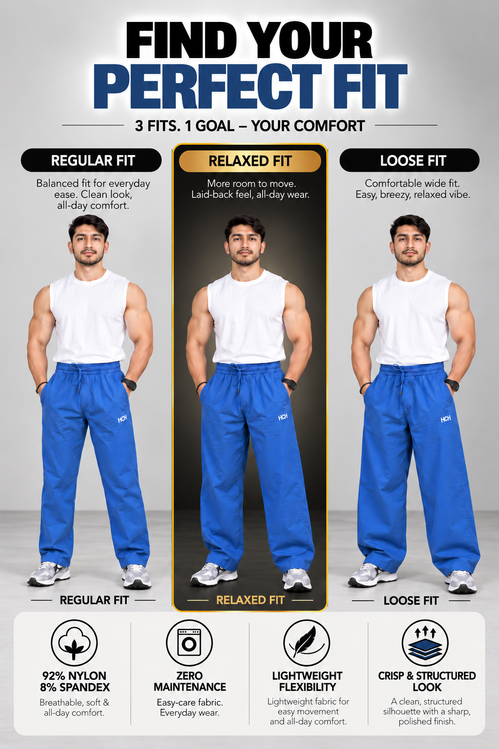StrideX Relaxed Fit Track Pants (Forest)