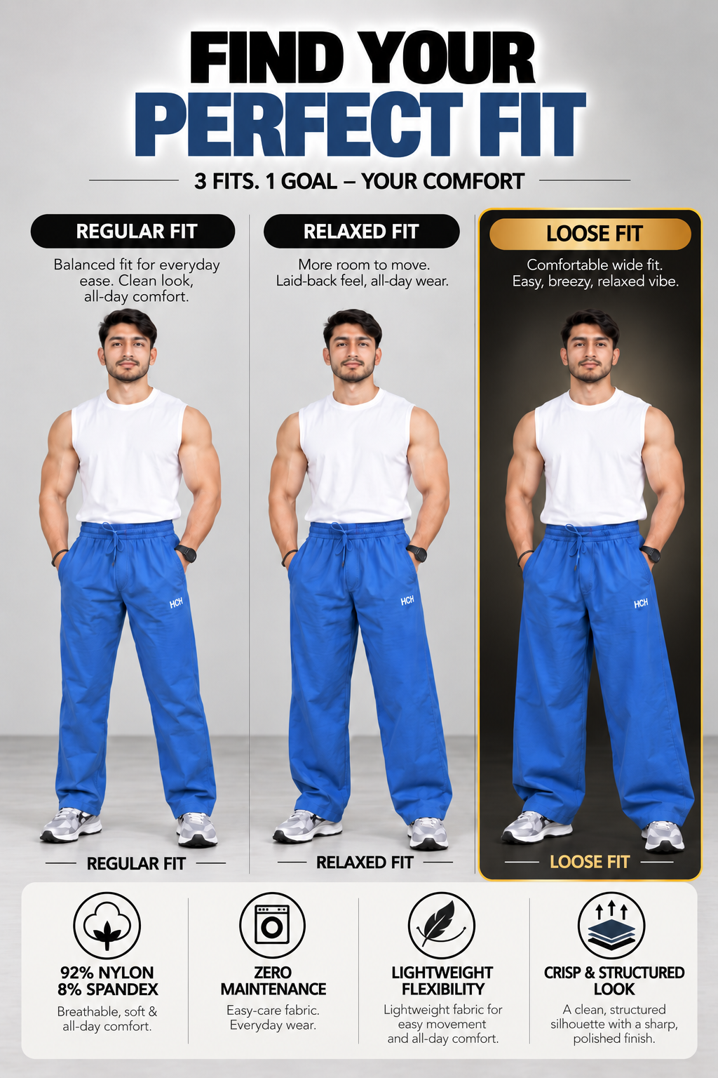 Vector Loose Fit Track Pants (Cannoli Cream)