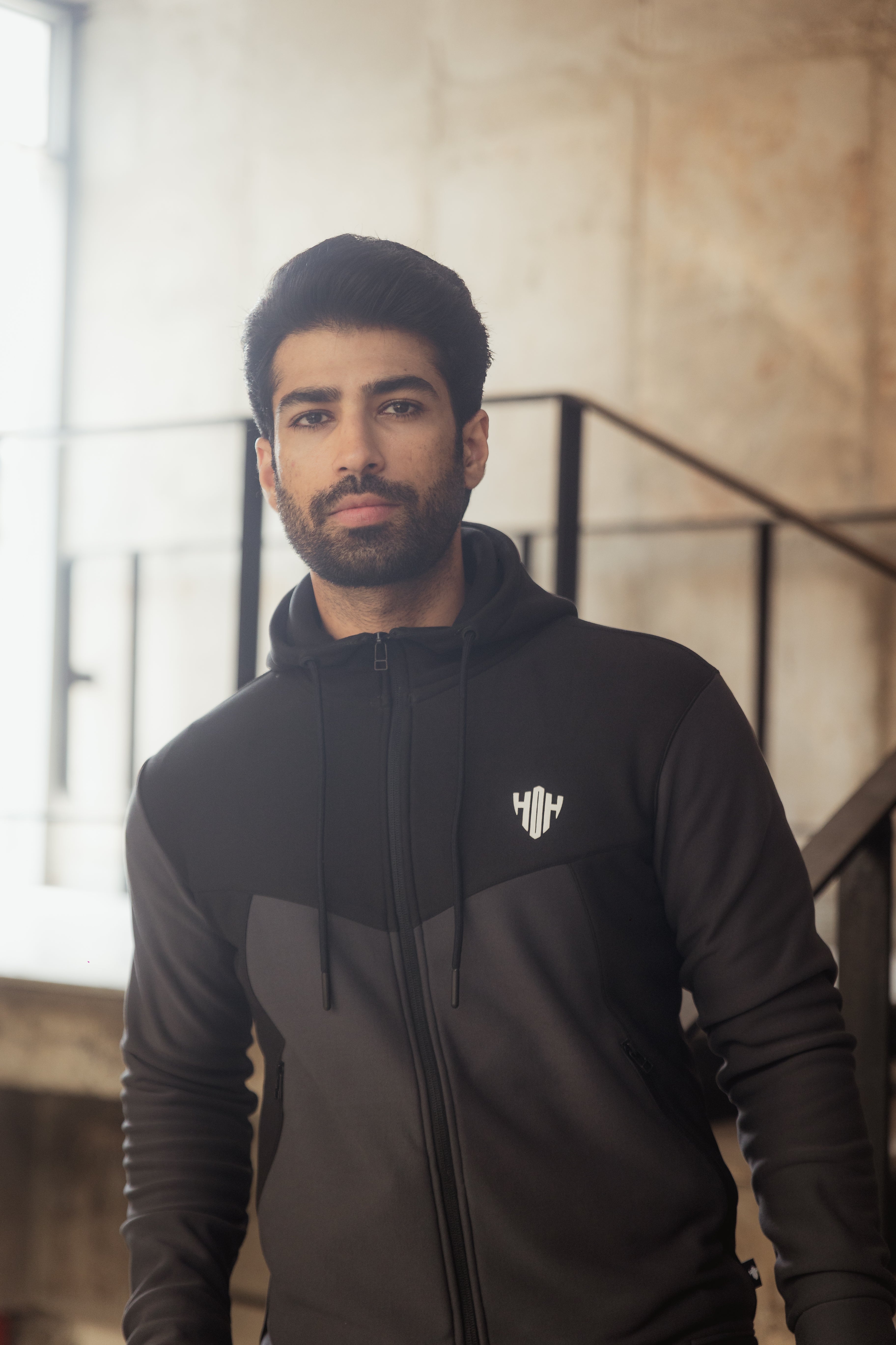 Slim Fit Tracksuit Black Deep Grey House of Heroes