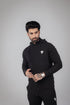 Slim Fit Tracksuit - Black