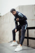 Slim Fit Tracksuit  - Navy & Dusk Blue