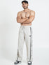 SnapFit Loose Fit Track Pants (Cannoli Cream)