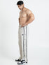 SnapFit Loose Fit Track Pants (Cannoli Cream)