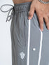 SnapFit Loose Fit Track Pants (Light Grey)