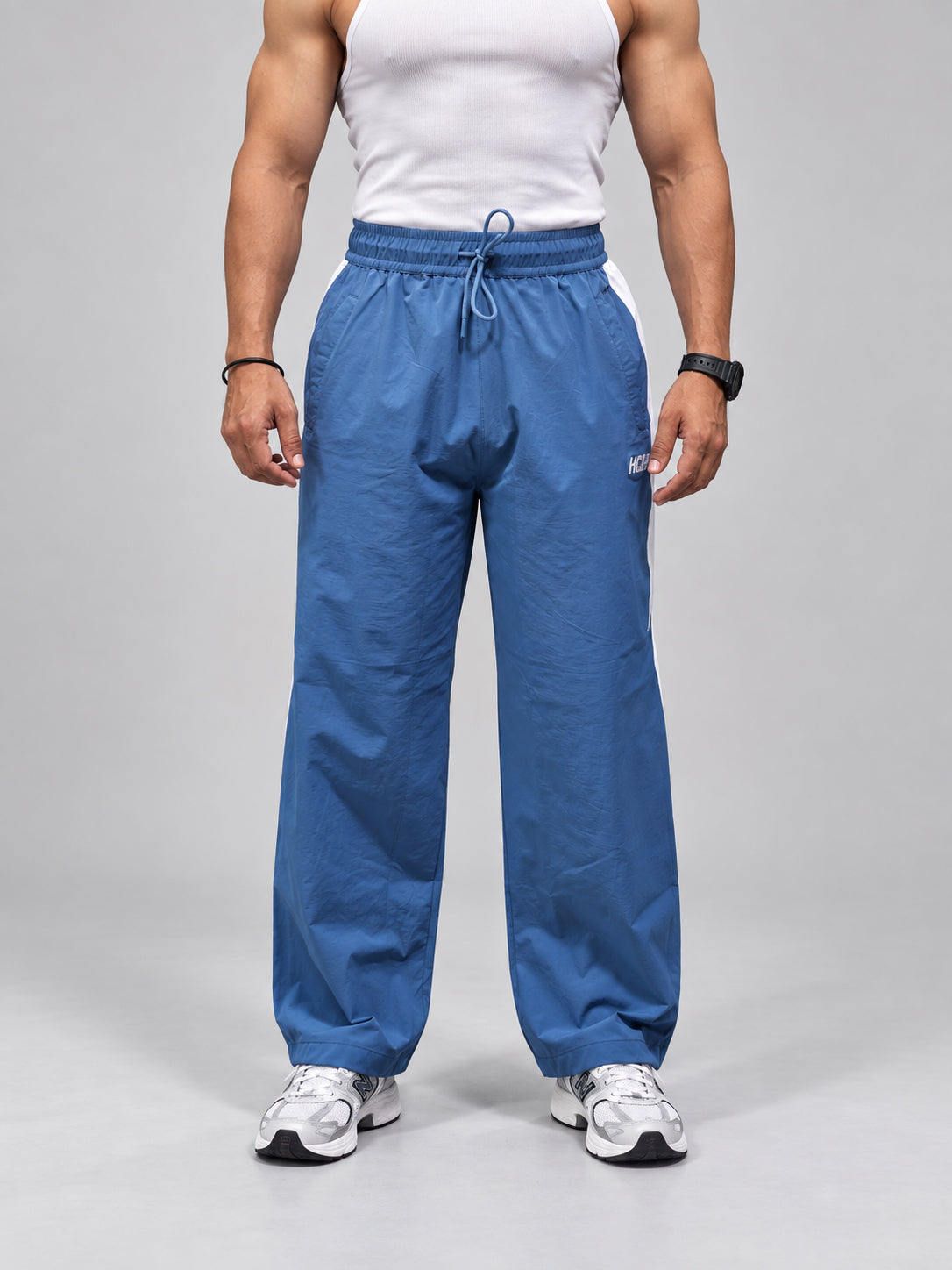 Vector Loose Fit Track Pants (Columbia Blue)