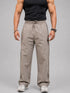 StrideX Loose Fit Track Pants (Dusty Brown)